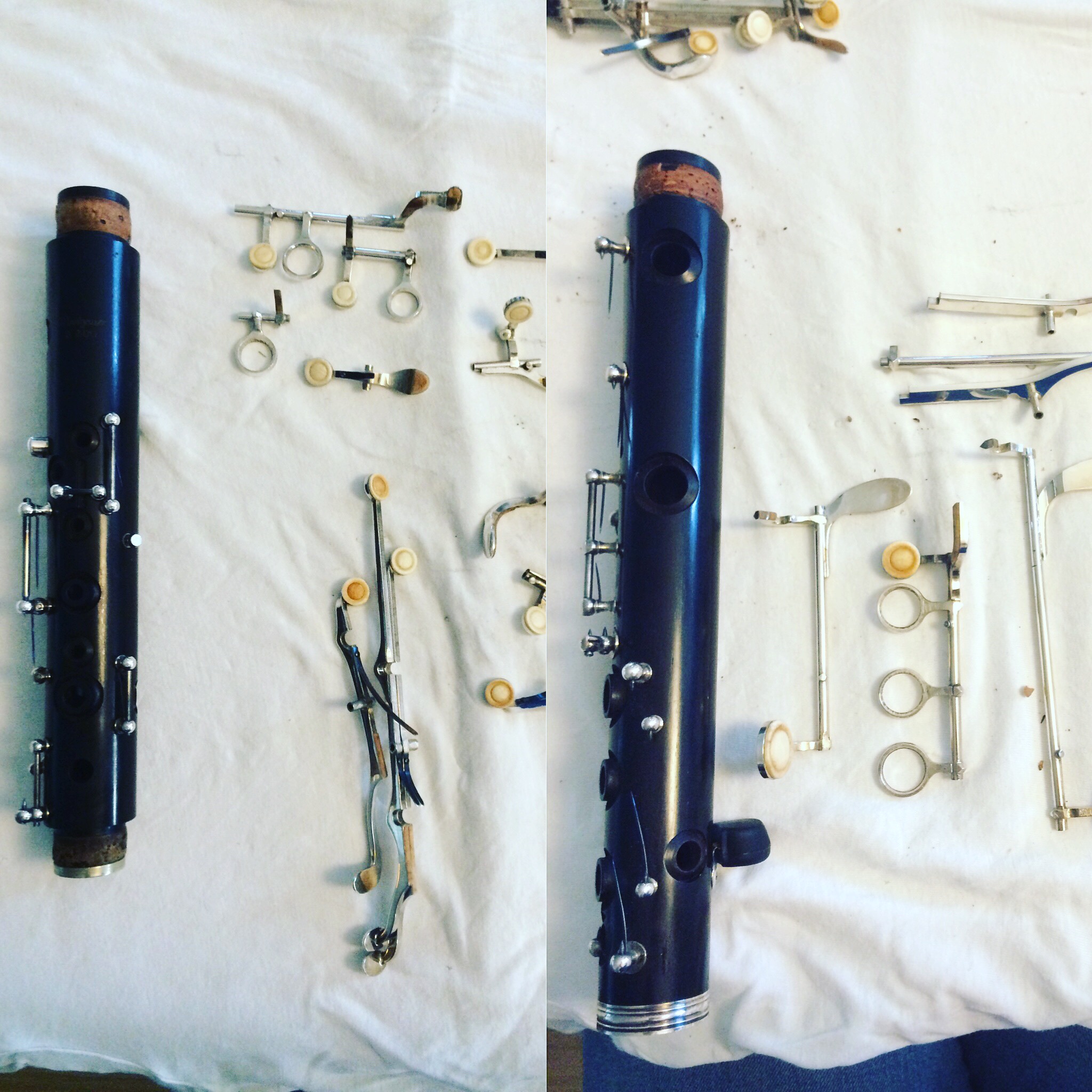 SolUptanisu Set di Strumenti per la Riparazione del clarinetto clarinetto in Metallo per la Riparazione di Parti di Ricambio per la Manutenzione